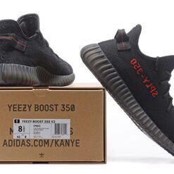 Giày Adidas Yeezy Boost 350 V2 Real Boots Core Black Red CP 96525