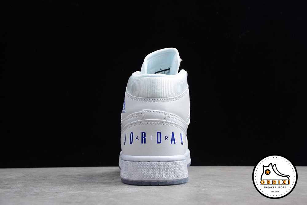 air jordan 1 mid white concord