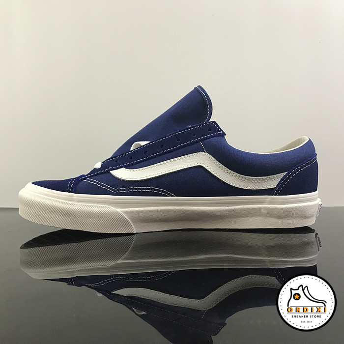 Giày Vans Style 36 Shoes Suede Dress Blue Marsh Navy Giá Rẻ