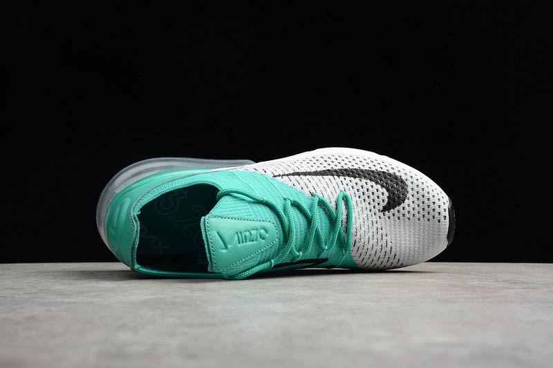 nike air max 270 flyknit clear emerald