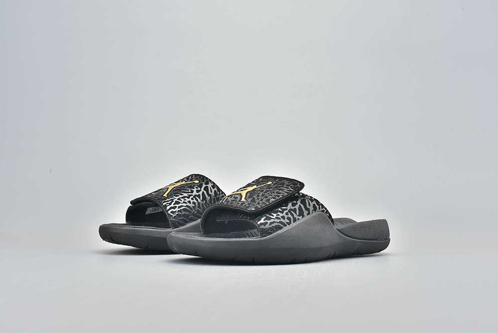 jordan hydro 7 v2 black gold