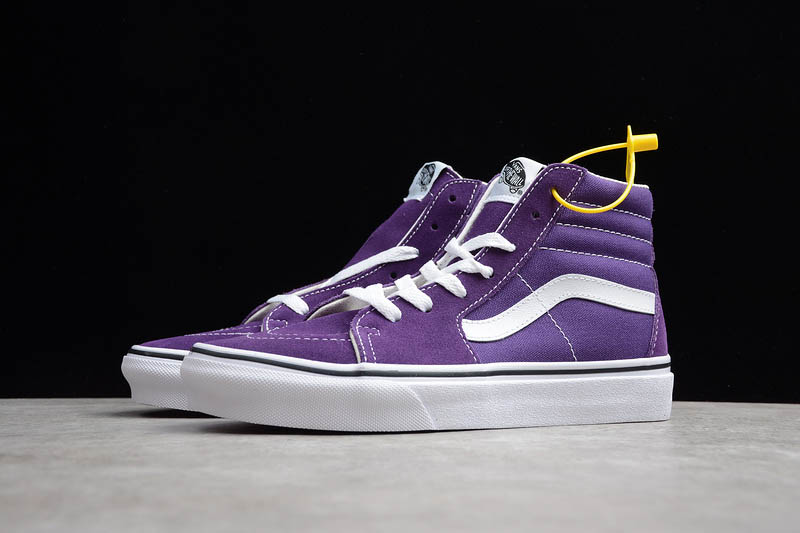 Giày Vans SK8-high Shoes Purple White VNOA4BV6V7F Rep 1:1 Giá Rẻ