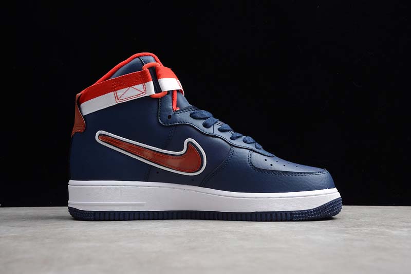 Giày Nike Air Force 1 High Mid Night Navy University Red White Av3938-400 -  Ordixi.Com