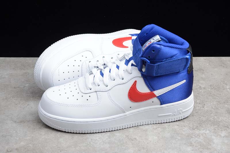 Air force 1 2024 high white/university red/black