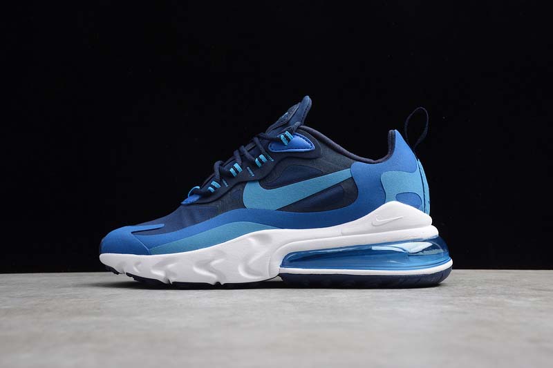 nike air max react 270 blue void
