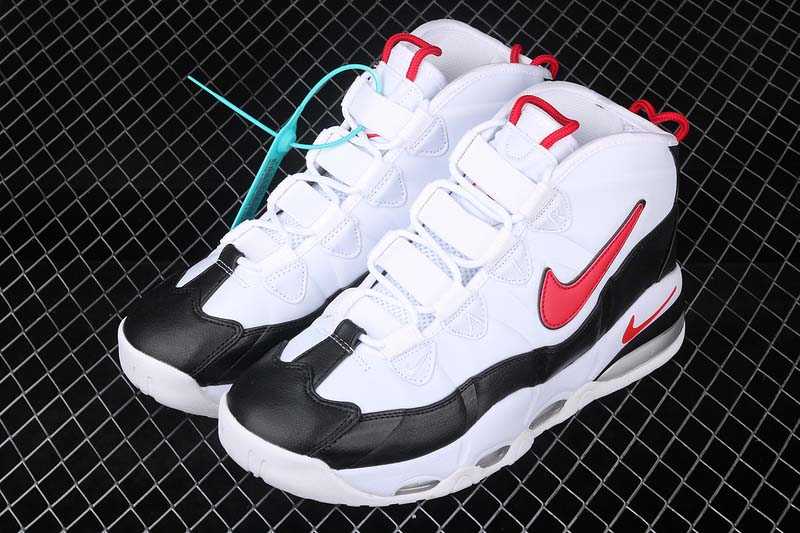 Nike air max outlet uptempo '95 white/university red-black