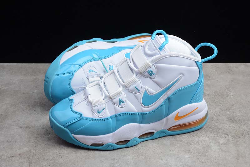 Men's shoes Nike Air Max Uptempo 95 White/ Blue Fury-Canyon Gold