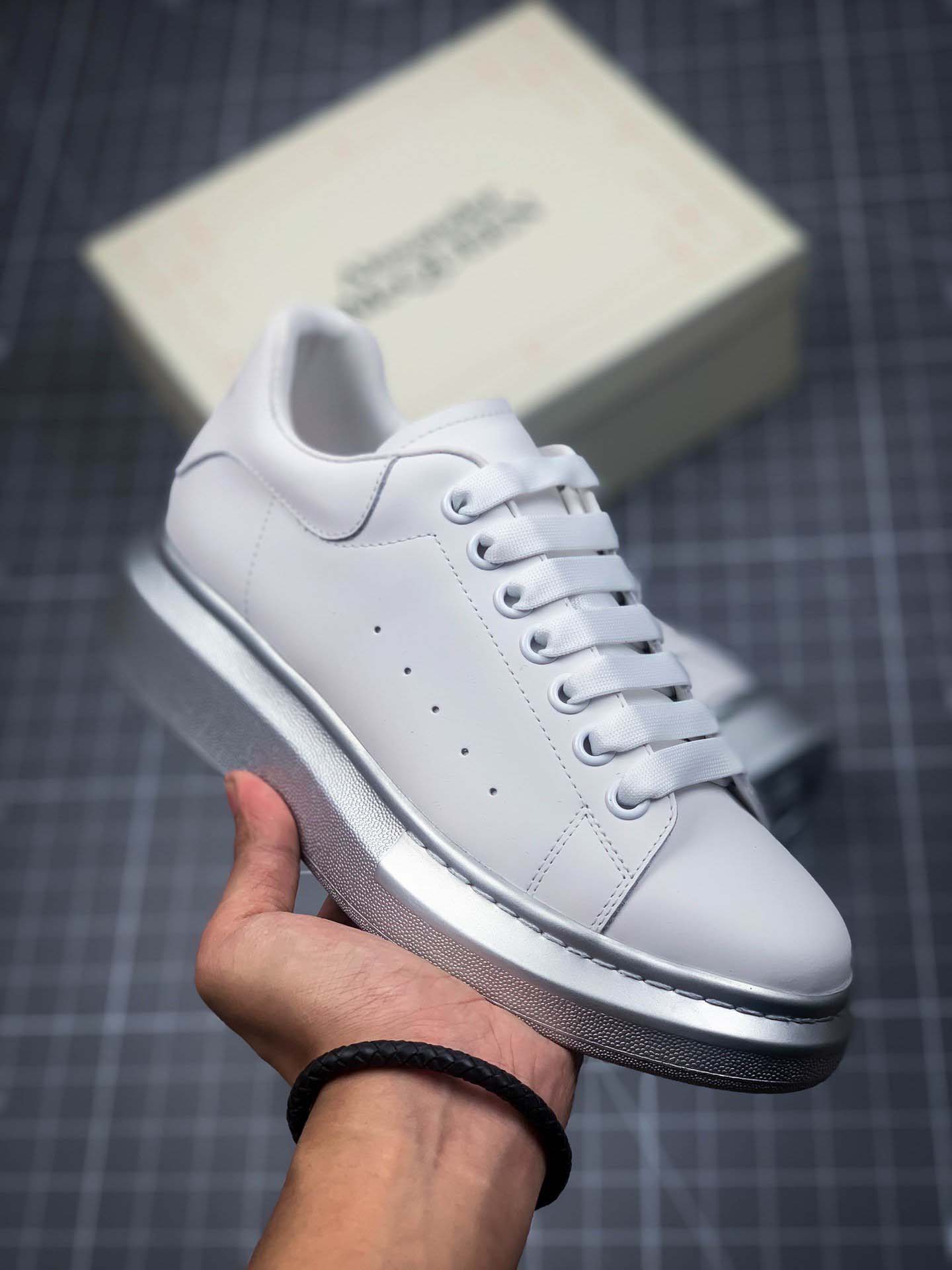 grey and white alexander mcqueen