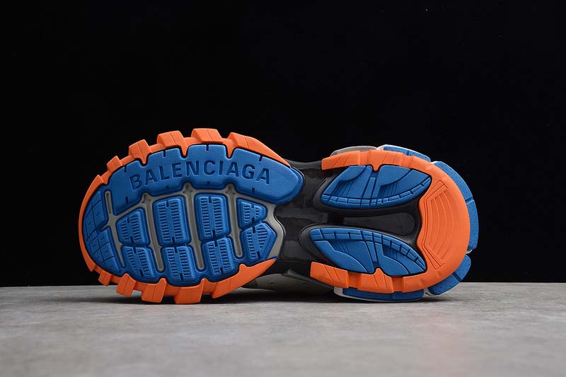 Giày Balenciaga 3.0 Triple S Sneaker Gomma Maille Gris Orange Blue  Ecba800465D - Ordixi.Com