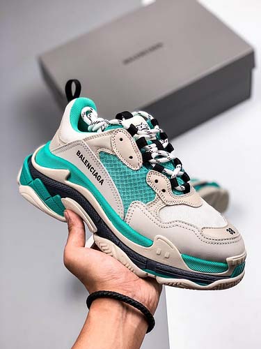 Giày Balenciaga Triple S Sneaker Dad Blue White Grey - Ordixi.com