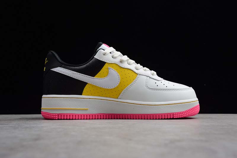 Giày Nike Air Force 1 ´07 Se Moto Summit White Tour Yellow Black AT2583-100  - Ordixi.com