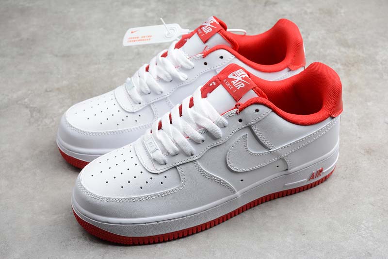 Nike Air Force 1 Low White University Red Men's - CD0884-101 - US