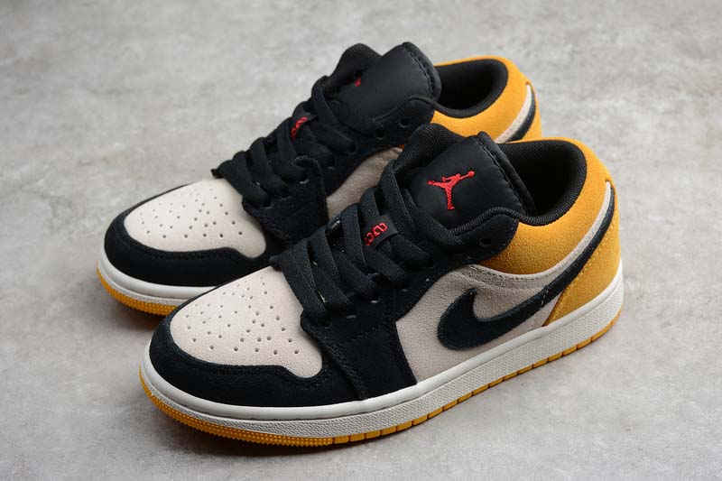 Jordan 1 low sales sail university gold black