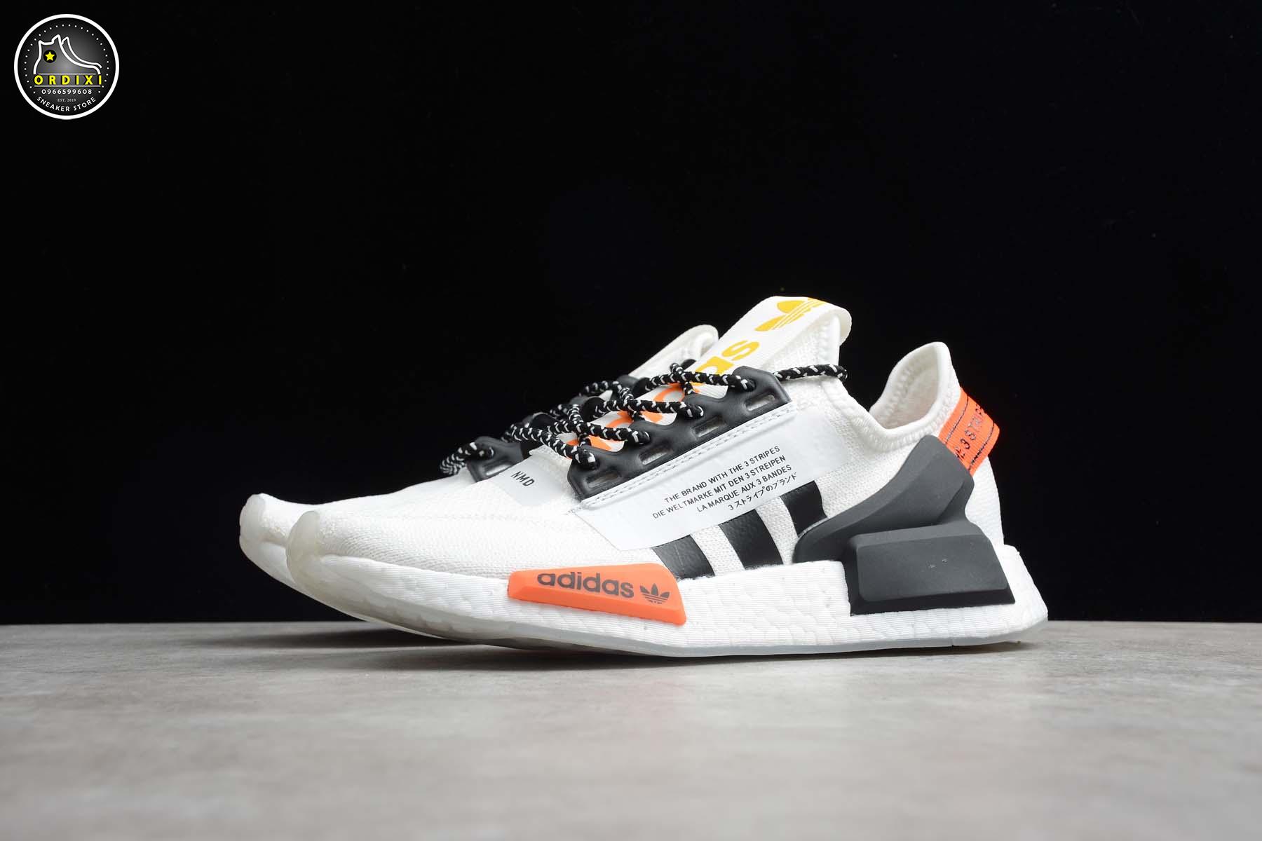 Adidas Nmd R1 V2 White Solar Red Black Fx9451 - Ordixi.Com