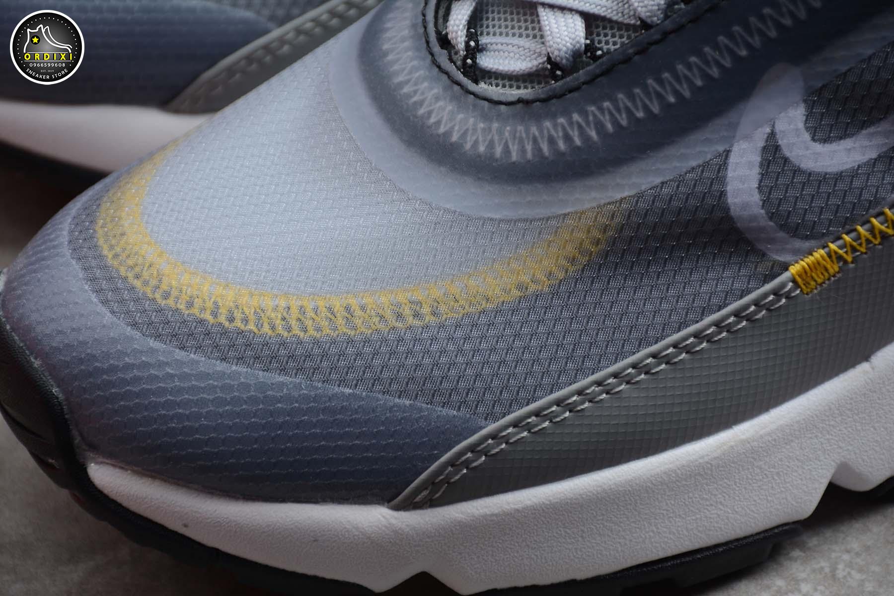 nike 2090 grey yellow