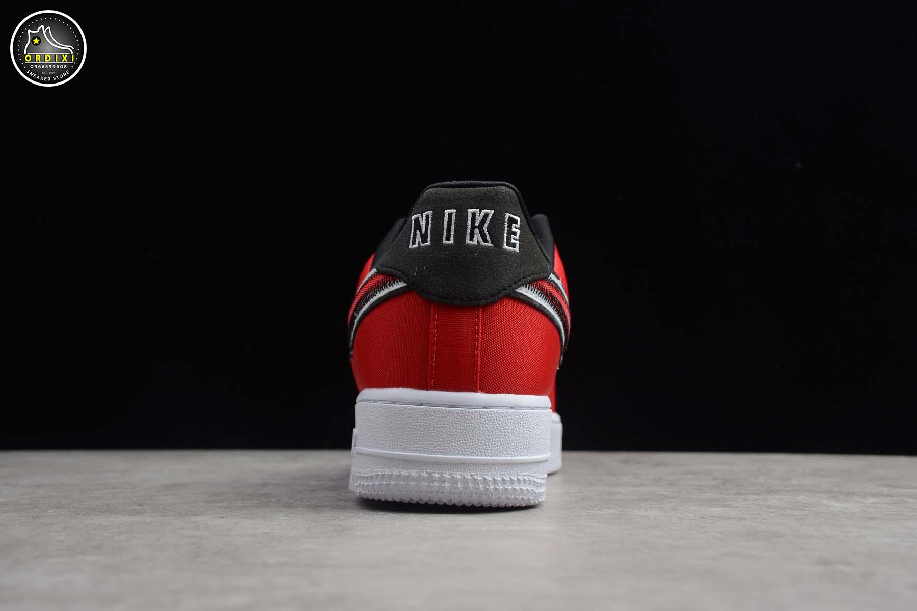 air force stitch red