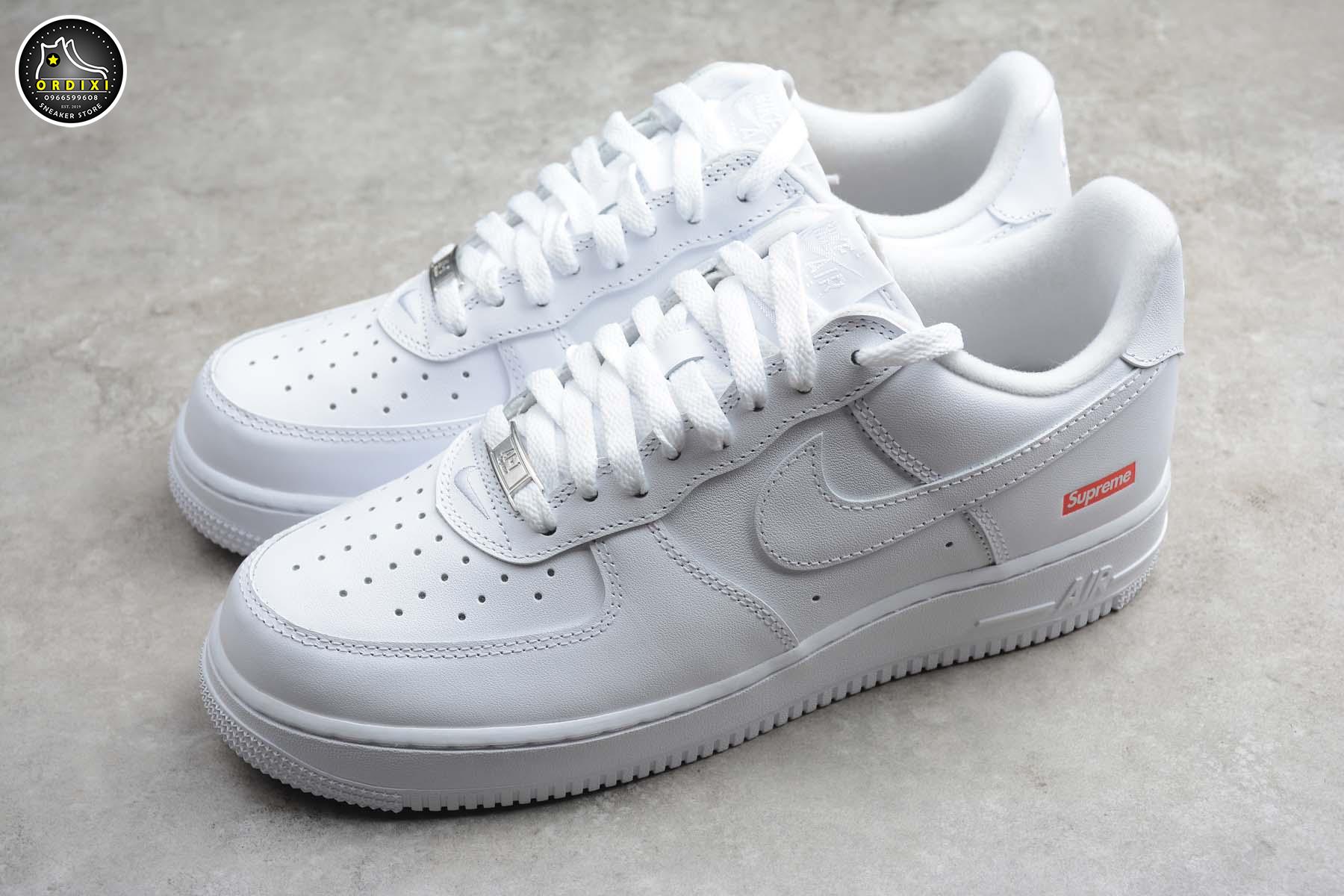 Nike Air Force 1 Low Supreme White Cu9225 100 - Ordixi.Com