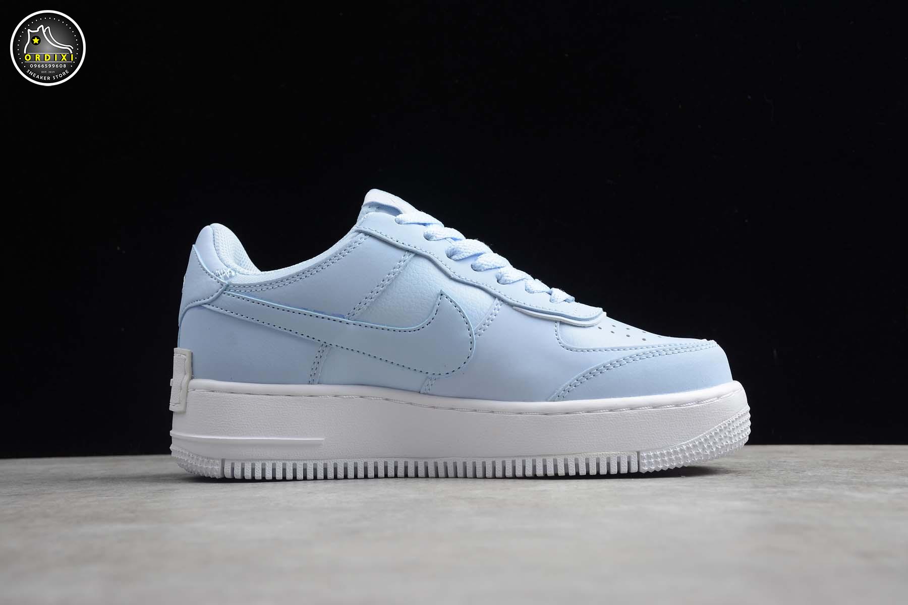 2020 Release Nike Air Force 1 Shadow âHydrogen Blueâ For Women CV3020-400
