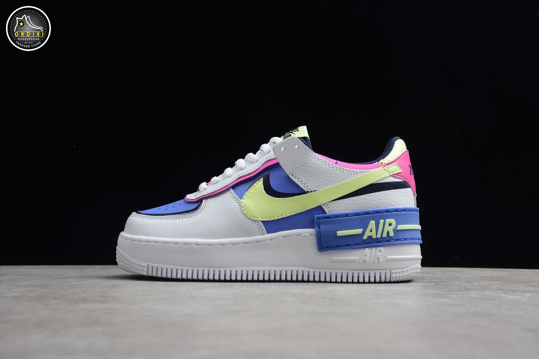 Air force 1 shadow best sale sapphire white