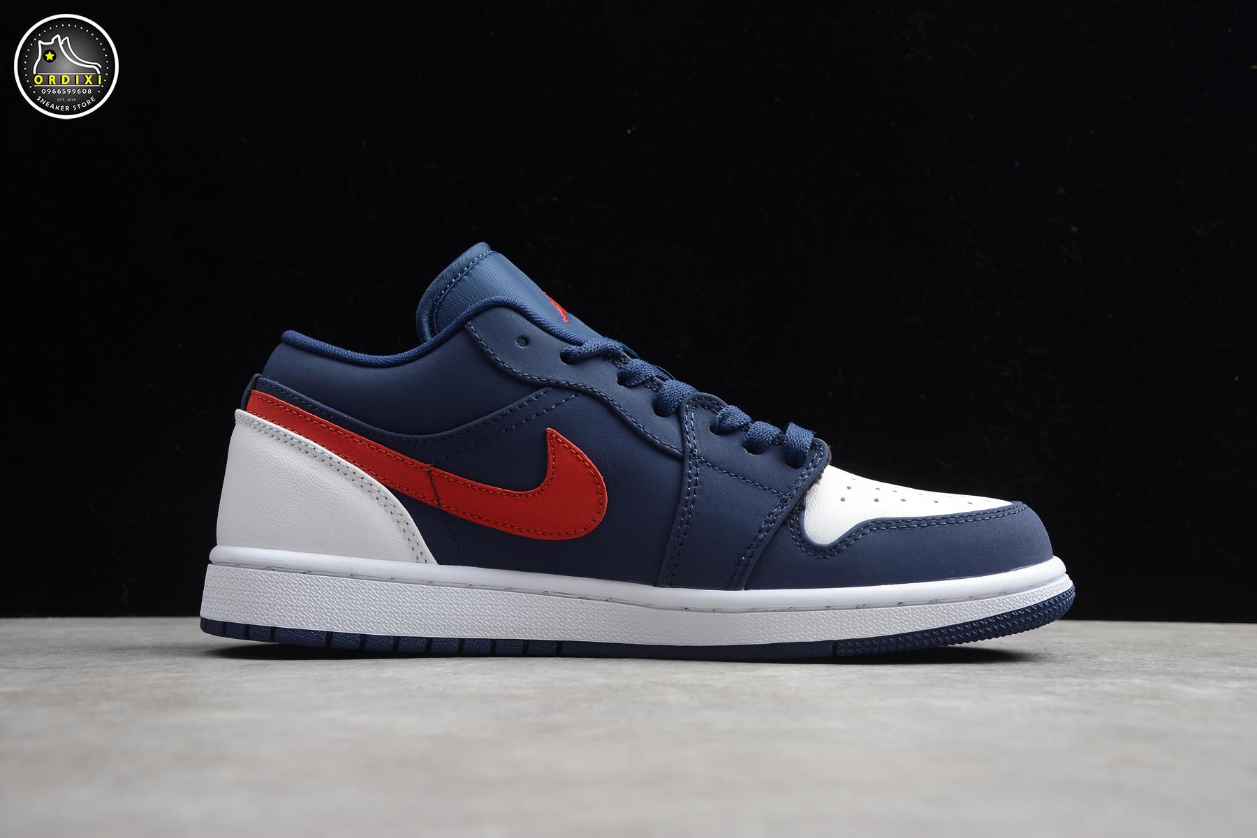 Nike Air Jordan 1 Low Blue Gym Red White Cz8454 400 Ordixi Com