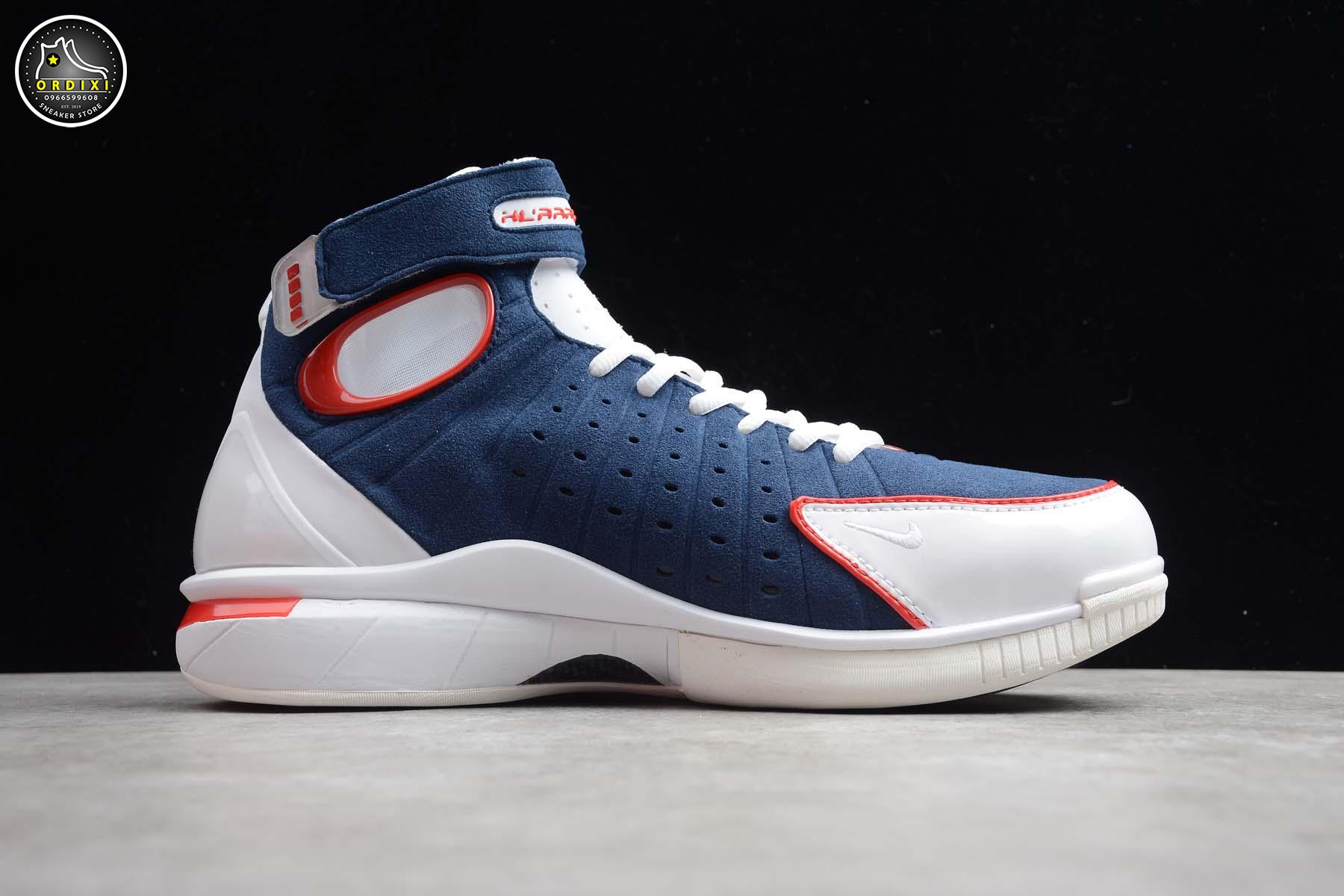 Nike Air Zoom Huarache 2K4 Navy White Red (2016) 308475-400 - Ordixi.Com