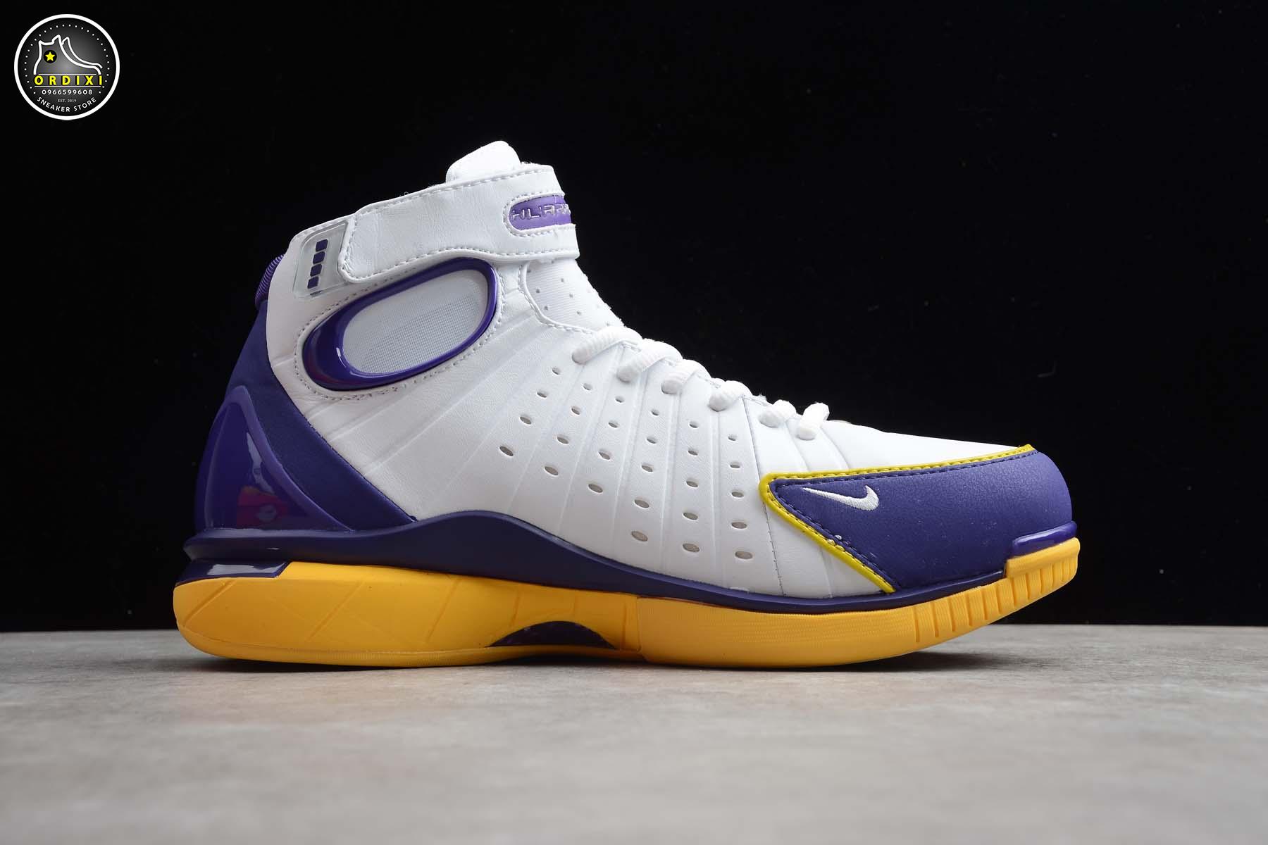 Nike Air Zoom Huarache 2K4 White Purple 308475-008 - Ordixi.Com