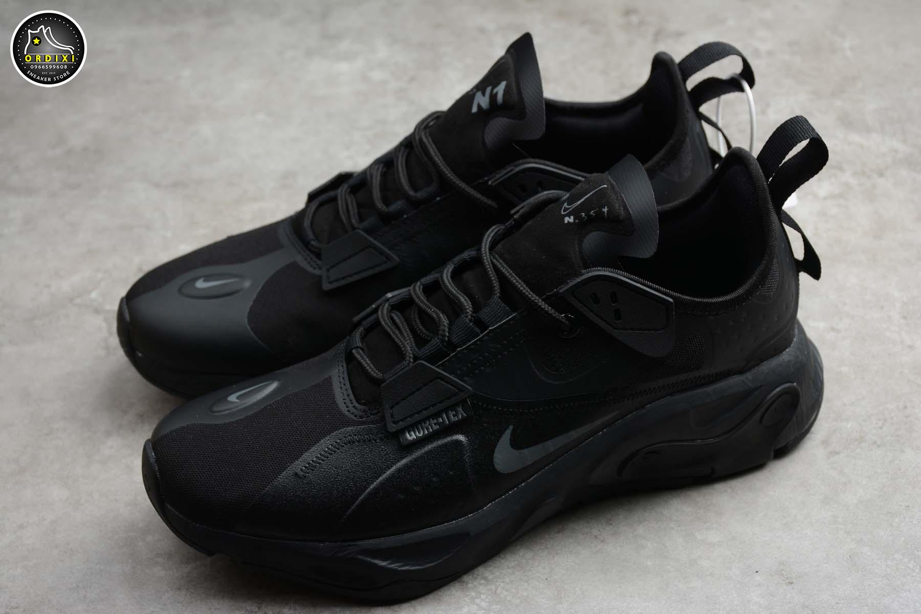 nike react type gtx triple black