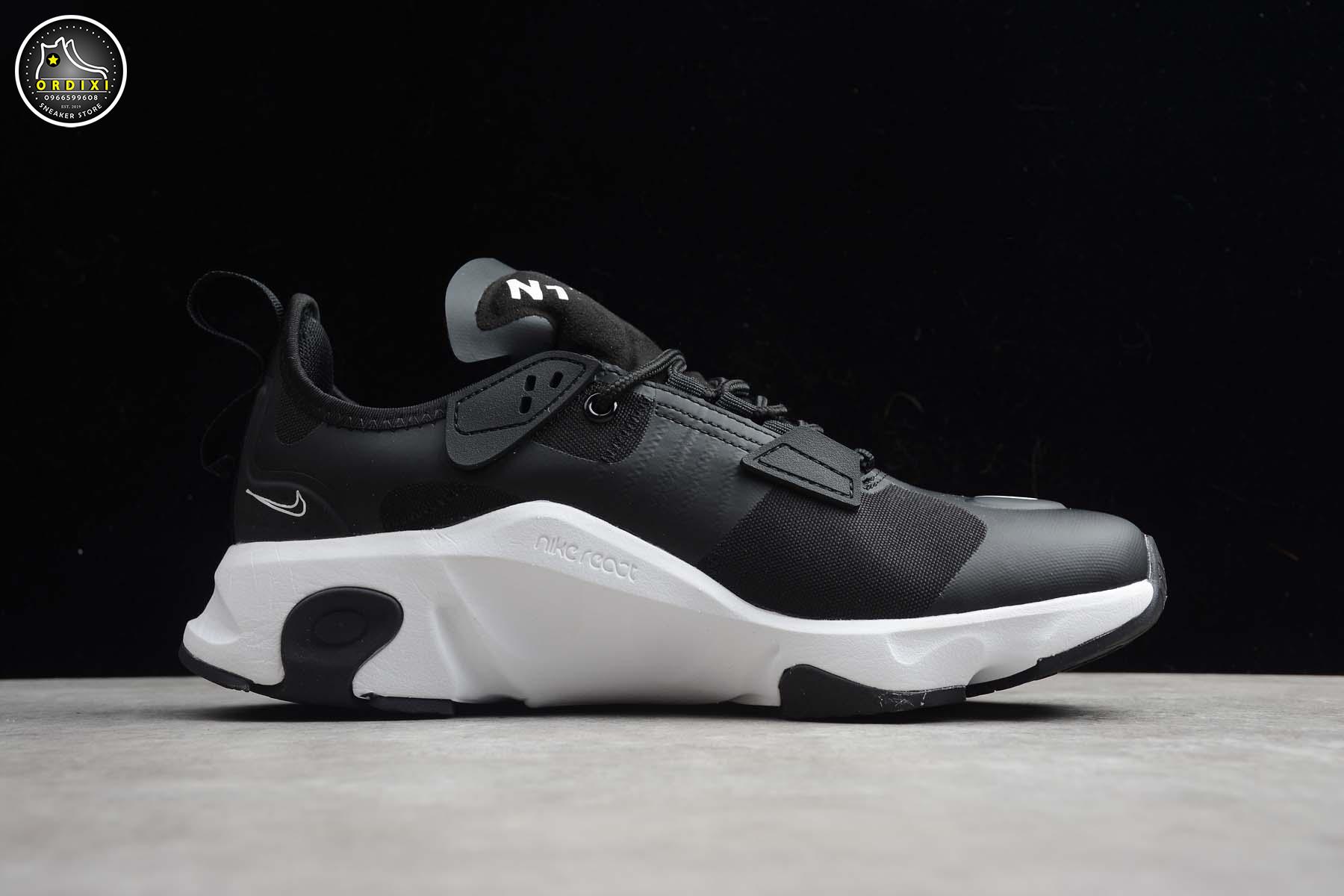 nike react type gtx triple black