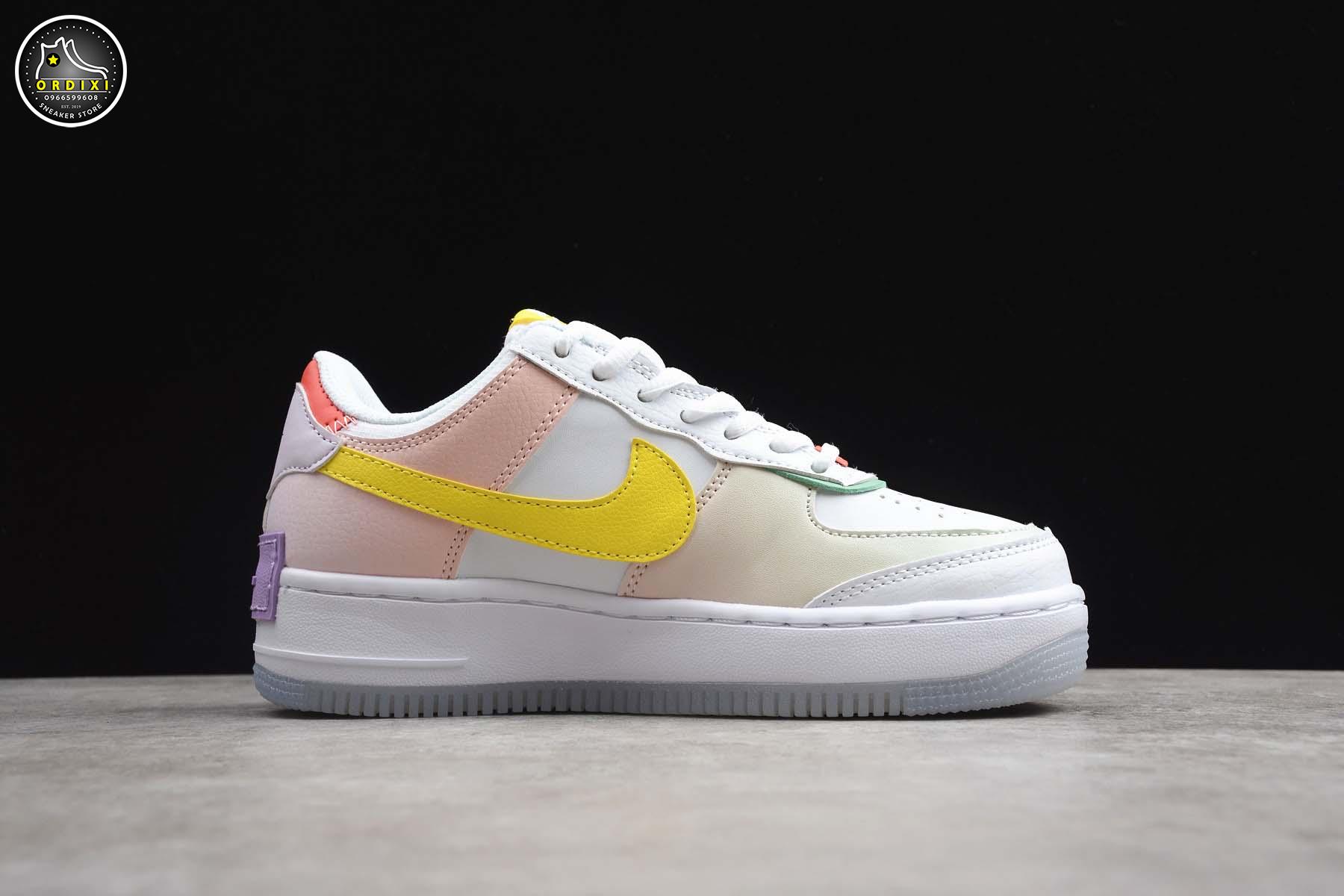 Nike W Air Force 1 Shadow White Hydrogen BlueCW2630-141 - Ordixi.com