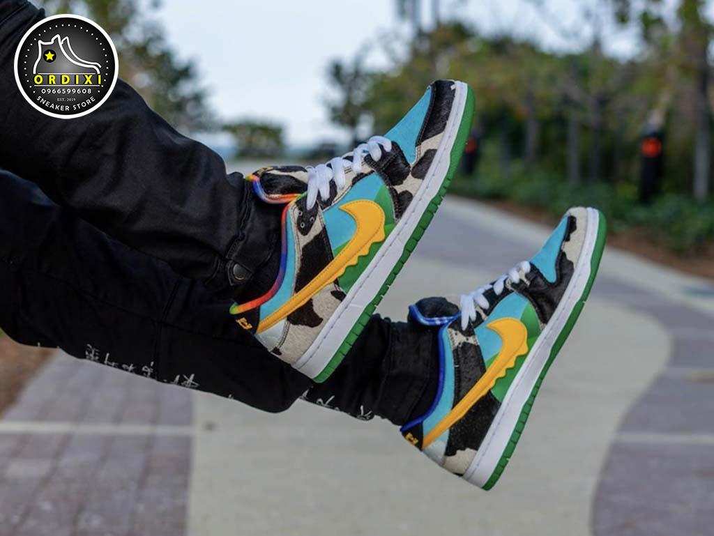 Cách Phối đồ độc Lạ Với đôi Giày Nike Bò Sữa Nike SB Dunk Low Ben & Jerry's Chunky Dunky CU 3244-100