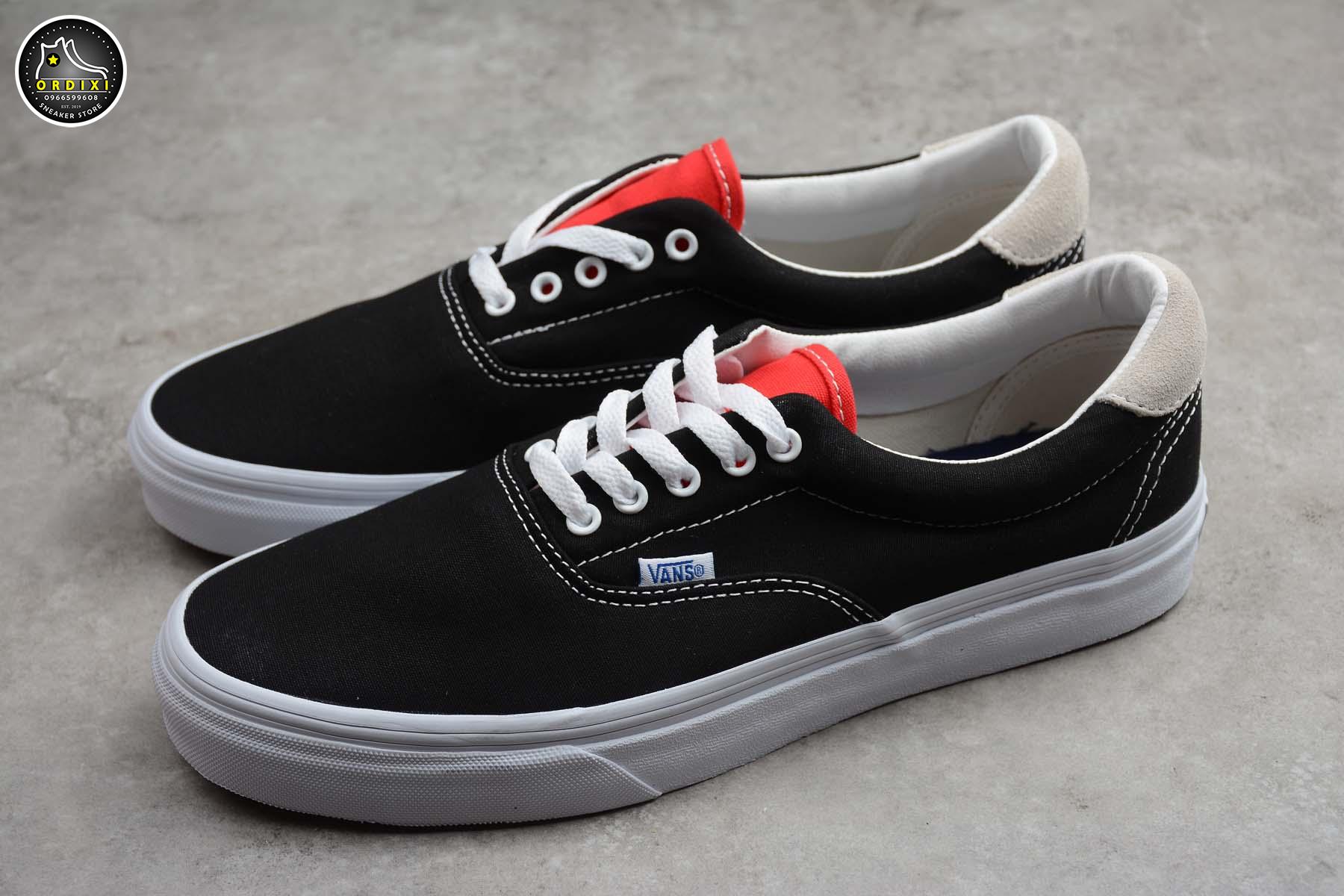 Vans Vintage Sport Era 59 Black Red Vn-3S4Il2 - Ordixi.Com