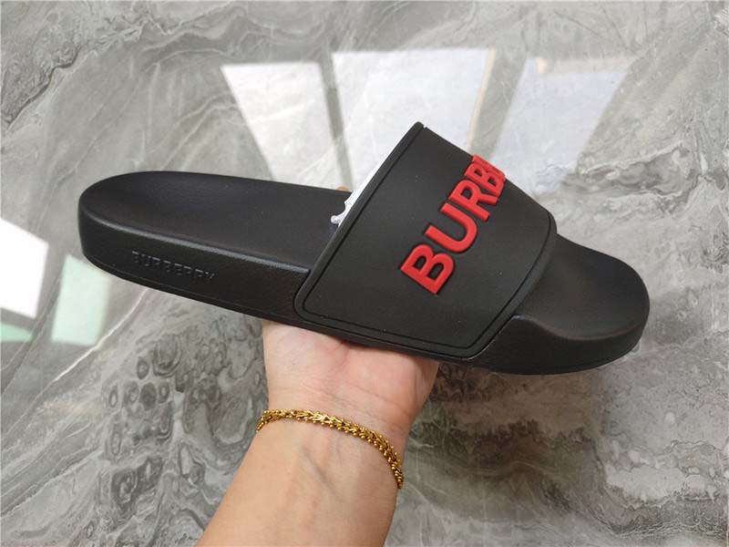 Burberry 20ss Sandal Black Red 