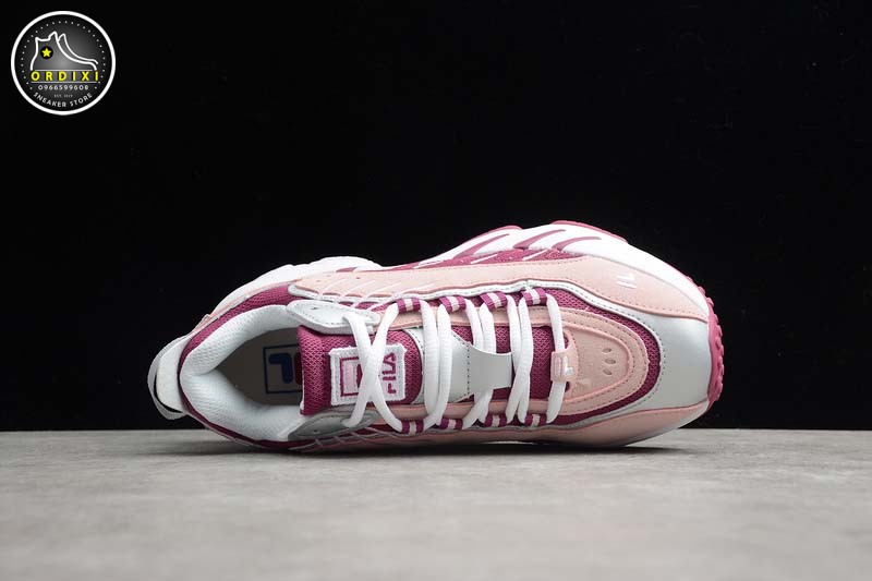 fila dad shoes pink