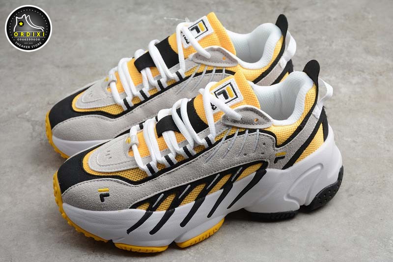 Fila Dad Shoes Yellow Black White F12M011102FYW 