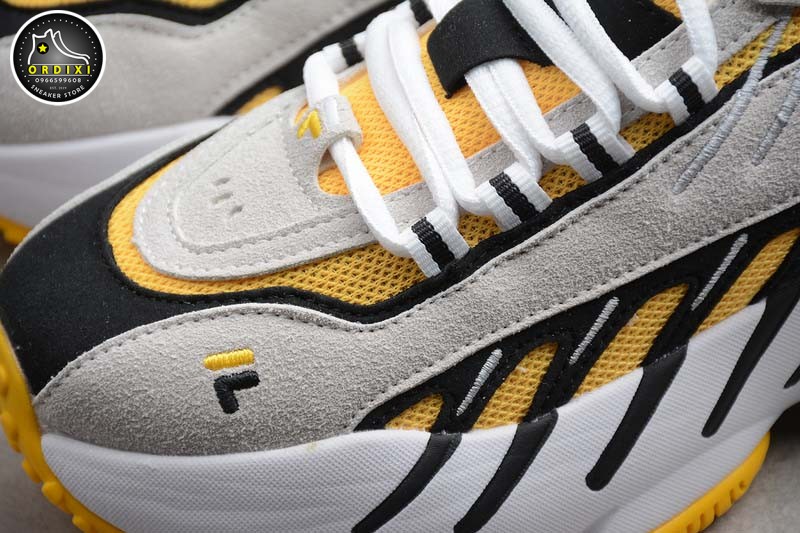 Fila Dad Shoes Yellow Black White F12M011102Fyw - Ordixi.Com