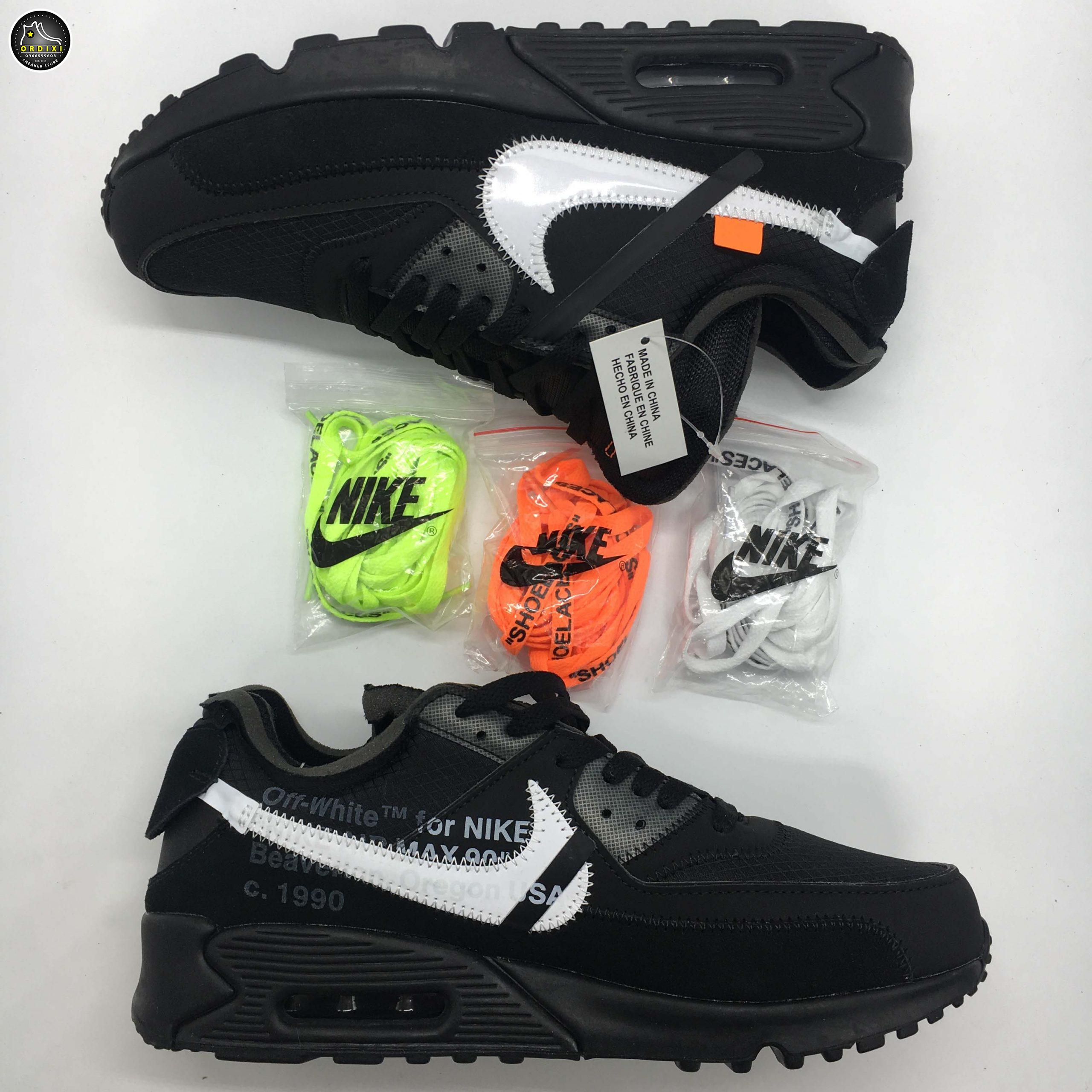 air max 90 black off white