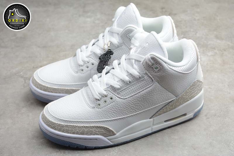 jordans pure white