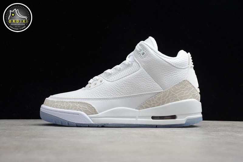 jordans pure white