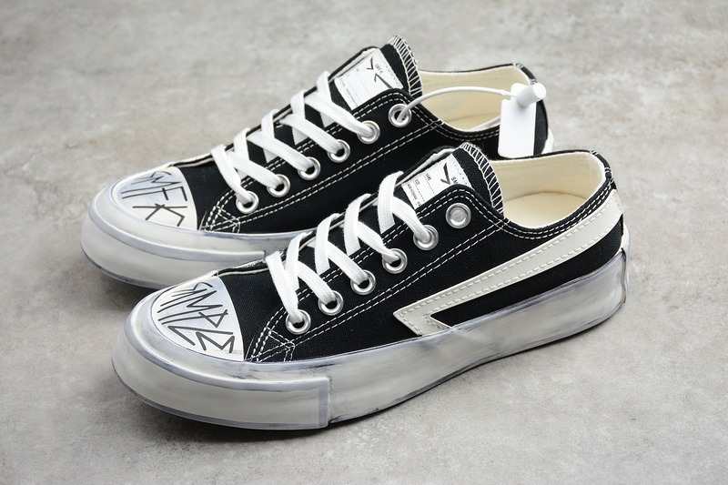 Smfk Chuck Taylor All-Star Low Black Black White S0012b 