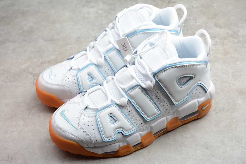 Nike Air More Uptempo White Aqua Gum (Gs) - 415082-107 - Ordixi.Com