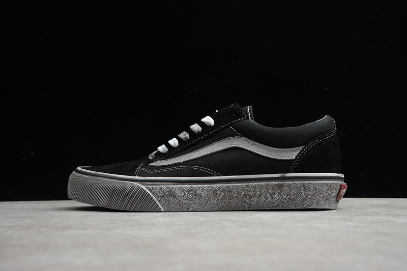 Vans Old Skool Shoes Black Grey Vn-0D3Hy28 Size 42 - Ordixi.Com