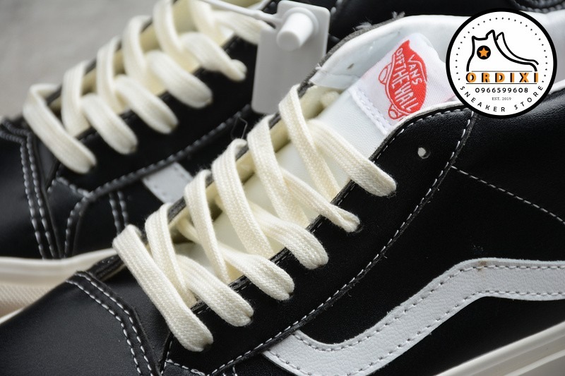 Vans Og Mid Skool 37 Black White Vn0A4Btr5Ob - Ordixi.Com