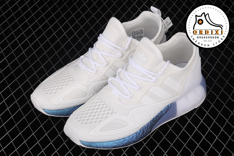 Adidas ZX 2K Boost White Iridescent Boost (W) - FV2928 - Ordixi.com