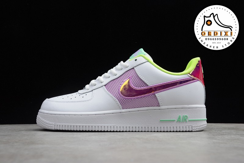 Nike Air Force 1 Low White Multi Pastel W CW5592-100 