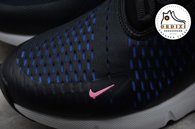  Nike Men's Shoes Air Max 270 Black Astronomy Blue