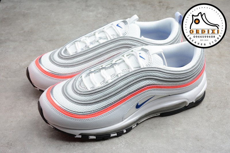 Air max 97 silver hotsell racer blue