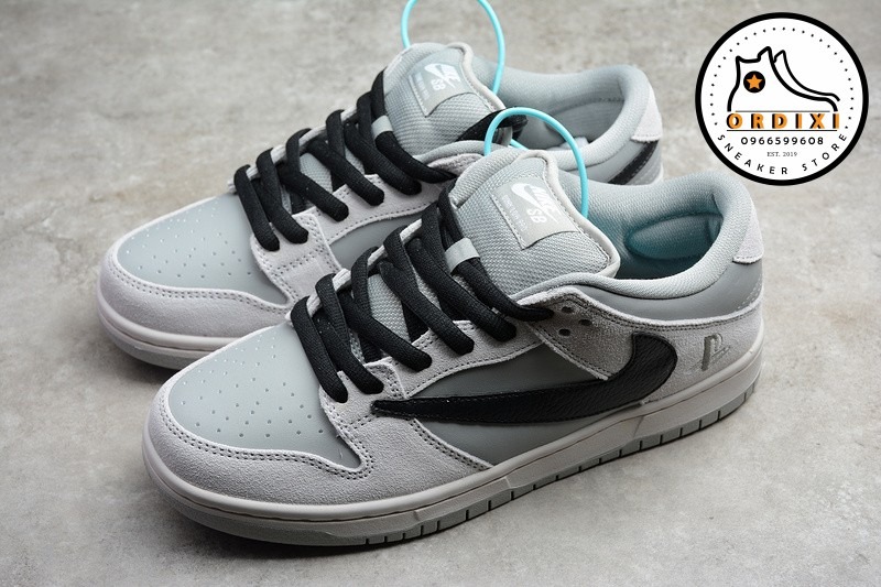 Nike Sb Dunk Low Pro Grey Black Running Bq6817-101 - Ordixi.Com