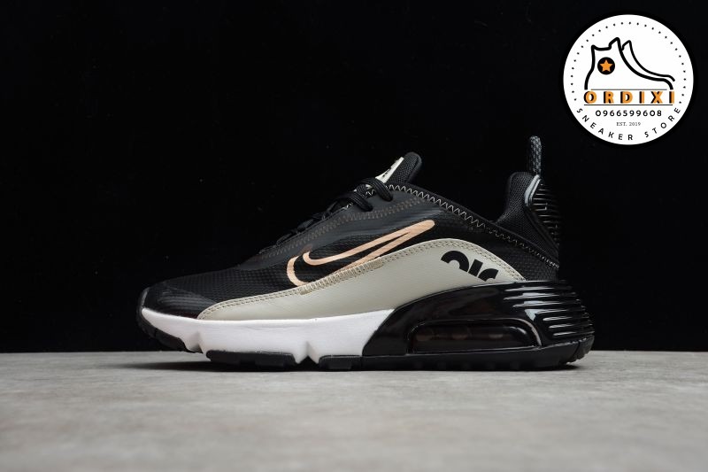 Mens Nike Air Max 2090 Black/Metallic Gold Star CJ4066-006