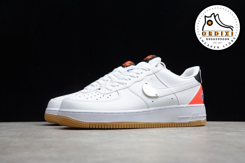 air force 1 nba white crimson