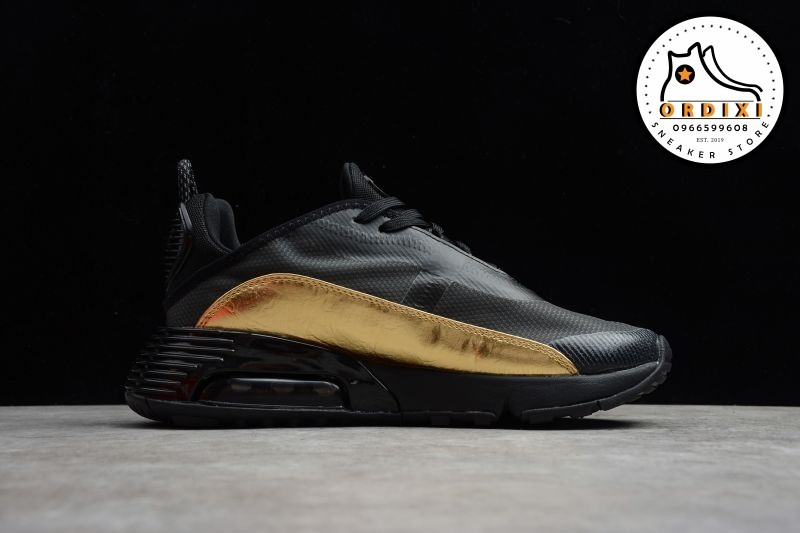 Nike Air Max 2090 Black Metallic Gold DC4120-001 â Fit Sporting Goods